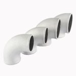 Codo de aluminio fundido FMIC.EU de 90" (89 mm)