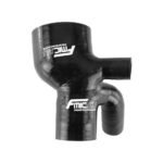 Silicone Intake Hose FMIC.EU for Citroen DS3 1.6T Peugeot 207 GT GTI RCZ THP 156 - Black - Imagen 3