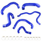 Kit de mangueras de refrigerante de radiador de silicona FMIC.EU para BMW 85-87 320i 323i 325i M20B20 M20B23 M20B25 - Imagen 2