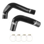 Kit de mangueras de refrigerante de radiador de silicona FMIC.EU para BMW Serie 3 5 E34 E36 320i 323i 328i M50 - Negro - Imagen 2