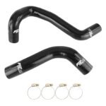 Kit de mangueras de refrigerante de radiador de silicona FMIC.EU para Toyota Tundra Sequoia 5.7L 2007-2017 - Negro