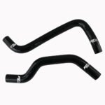 Kit de mangueras de silicona para refrigerante de radiador FMIC.EU para Hyundai Tiburon V6 GT 2.7L - Negro - Imagen 2