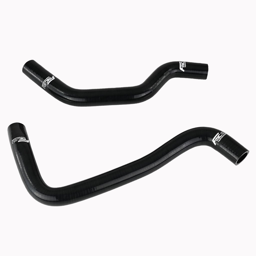FMIC-5401_BLACK_DSC_3592_1 Kit de mangueras de silicona para refrigerante de radiador FMIC.EU para Hyundai Tiburon V6 GT 2.7L - Negro - Imagen 1