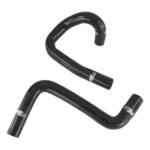 Kit de mangueras de silicona para refrigerante de radiador FMIC.EU para Chevrolet Corvette C4 LT1 5.7L V8 1991-1996 - Negro - Imagen 2