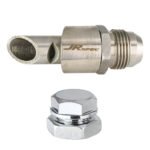 Conector de ventilación del cárter de acero inoxidable JRspec para sistema de escape - Imagen 2
