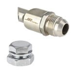 Conector de ventilación del cárter de acero inoxidable JRspec para sistema de escape - Imagen 3