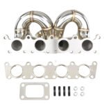 Colector de escape FMIC.Pro para VW Golf Audi A4 1.8T FWD 1997–2005 T3 44mm SS321 - Imagen 5
