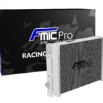 Radiador de competición FMIC.Pro para Jeep Wrangler TJ 97–02 YJ 87–95 con conversión a motor V8