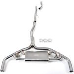Sistema de escape con válvula FMIC.Pro para Mercedes Benz A35 AMG 4MATIC W177 2018-2023