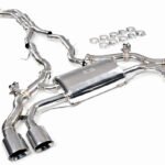 Sistema de escape con válvulas cat-back FMIC.Pro para BMW X3M X4M F97 F98 3.0L S58 2019-2023