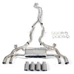 Sistema de escape con válvulas cat-back FMIC.Pro para BMW X3M X4M F97 F98 3.0L S58 2019-2023 - Imagen 4