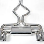 Sistema de escape con válvulas cat-back FMIC.Pro para BMW X5M X6M F85 F86 4.4T S63 2015-2019