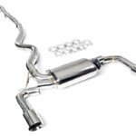 Sistema de escape con válvulas cat-back FMIC.Pro para BMW Serie 3 F30 F31 320i 330i 2.0T B48 2015-2019