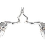 Sistema de escape con válvulas cat-back FMIC.Pro para Ford Mustang GT 5.0 V8 S550 2018-2023