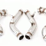 Downpipe FMIC.Pro para Mercedes E63 S W213 4.0 M177 2017-2023