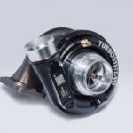 Turbocharger TurboSystems HTX3057B3 air outlet 90 degrees
