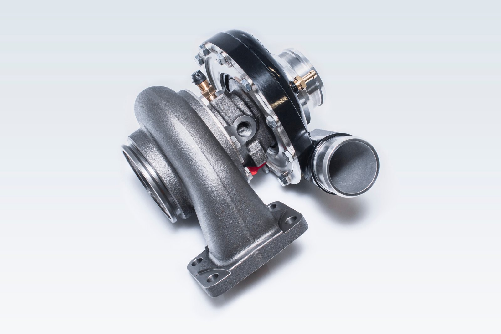 HTX3057B4_4 Turbocharger TurboSystems HTX3057B4 air outlet 90 degrees - Imagen 1