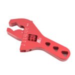 Llave inglesa ajustable para racores AN3–AN20 (roja) - Imagen 2