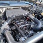 Top mount intercooler bracket IOD Performance Nissan Patrol Y61 BMW M57