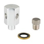 Adaptador de sensor de aceite JRspec para BMW E30 E36 M12x1.5 - Imagen 2