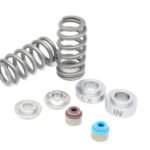 Juego de resortes tipo colmena y retenedores de titanio Kelford Cams para Honda K20C1