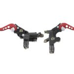 Universal Brake Clutch Lever Motorcycle Quad Red