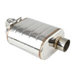 Silenciador de escape activo JRspec con control remoto del acelerador y la bomba de vacío de 76 mm (3") a la derecha - Imagen 2