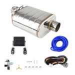 Silenciador de escape activo JRspec con control remoto de aceleración por vacío de 63 mm (2,5") a la derecha - Imagen 5