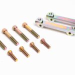 Rear Brake Caliper Adapter Kit MZR Garage for Nissan Skyline R32 R33 R34 200SX S13 S14 Alfa Romeo Maserati BREMBO Calipers for 355mm Discs (Nissan 370Z)