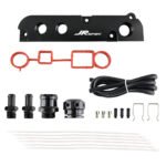 Adaptador de ventilación de la tapa de válvulas JRspec de 12 mm para VW Audi Seat Skoda 2.0 TFSI EA113 Gen1 Gen2