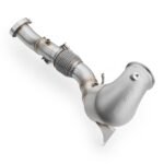Tubo de escape descendente RM Motors para Cupra Formentor 2.0 TSI con catalizador y silenciador MS