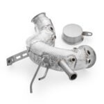 Tubo de escape descendente RM Motors para Volkswagen Golf VIII 2.0 TDI GTD con protector térmico - Imagen 2