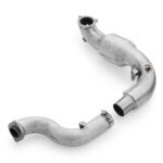 Downpipe RM Motors para Mercedes AMG A35 GPF W177 con silenciador y protector térmico - Imagen 3