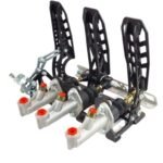 Pedalbox Drifting & Rally con soporte para el suelo y reposapiés RacingPedalBoxes - Negro - Imagen 3