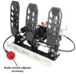 Pedalbox Drifting & Rally con soporte para el suelo y reposapiés RacingPedalBoxes - Negro - Imagen 2
