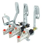 Pedalbox Eco Class de montaje en suelo, compacto, para carreras - Gris - Imagen 2