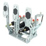 Pedalbox Eco Class de montaje en suelo, compacto, para carreras - Gris - Imagen 4
