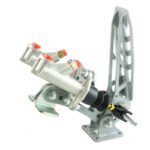 Pedal de freno ajustable en ángulo, montaje en suelo, RacingPedalBoxes - Imagen 2
