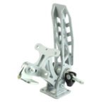 Pedal de freno ajustable en ángulo, montaje en suelo, RacingPedalBoxes