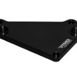 Placa adaptadora para enfriador de aceite de transmisión RTMG Performance DSG DQ381 sin conexiones AN10, color negro.