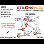 026217A: Rear suspension bush kit SPORT - Imagen 2