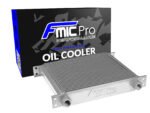 Enfriador de aceite Fmic.Pro de 30 filas, color plata.