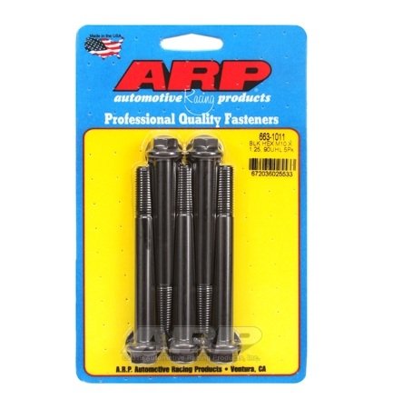 USA-ARP-663-1011 Tornillos ARP 663-1011 M10 x 1.25 x 90 Hexagonales Óxido Negro - Imagen 1
