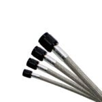 3AN (20In) Stainless Steel Braided Hose (Black Ends) Nitrous Express NX 10020