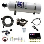 Nitrous Plate System with 15Lb Bottle for Ford 4-cyl Ecoboost 2.3L Nitrous Express NX 20954-15