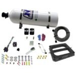 4500 Conventional Plate System Gasoline Stage 6 50-300Hp with 15Lb Bottle Nitrous Express NX 30070-15