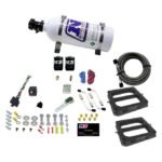 Dual 4500 Conventional Plate System Gasoline Stage 6 50-300Hp with 5Lb Bottle Nitrous Express NX 30270-05