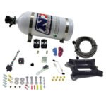 4150 Conventional Plate System Gasoline Pro-Power 100-500Hp with 10Lb Bottle Nitrous Express NX 50040-10