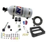 4500 Conventional Plate System Gasoline Pro-Power 100-500Hp with 10Lb Bottle Nitrous Express NX 50070-10