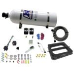 4500 Conventional Plate System Gasoline Pro-Power 100-500Hp with 15Lb Bottle Nitrous Express NX 50070-15